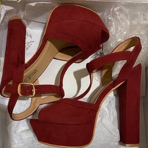 Brand New Cathy Jean Platform Heels